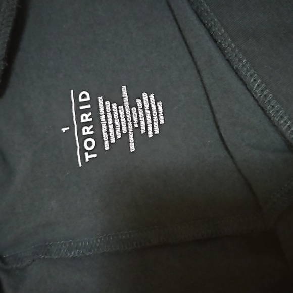 Torrid green leggings size 1 - Picture 3 of 4